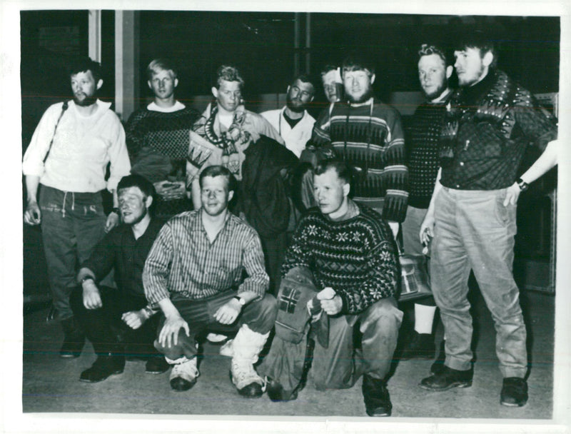 Expeditions and research trips f.r.o.m. 1951 - Vintage Photograph