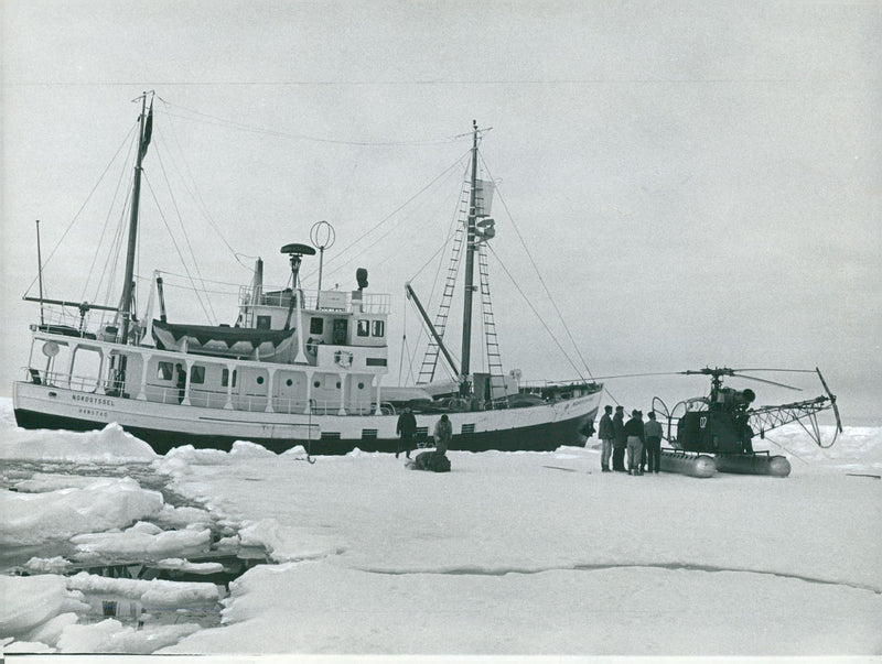 Expeditions and research trips f.r.o.m. 1951 - Vintage Photograph