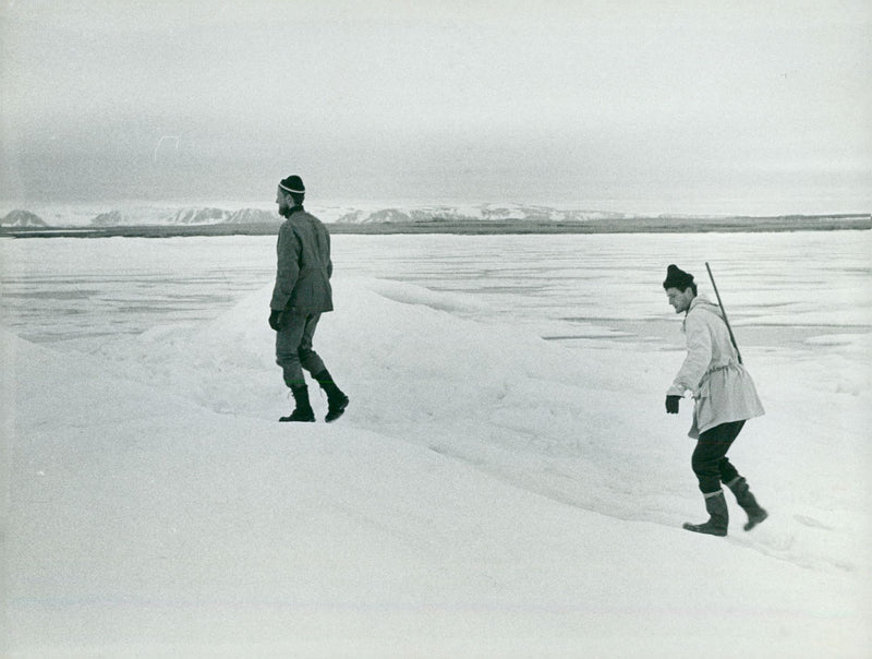 Expeditions and research trips f.r.o.m. 1951 - Vintage Photograph