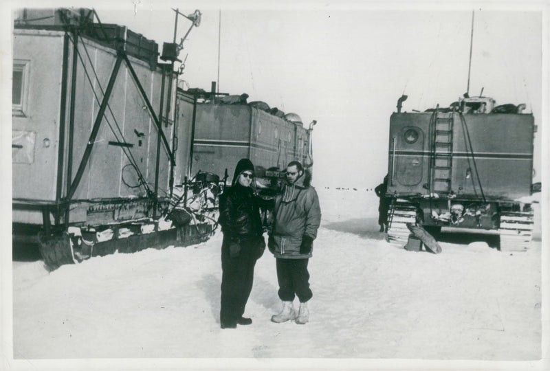 Expeditions and research trips f.r.o.m. 1951 - Vintage Photograph