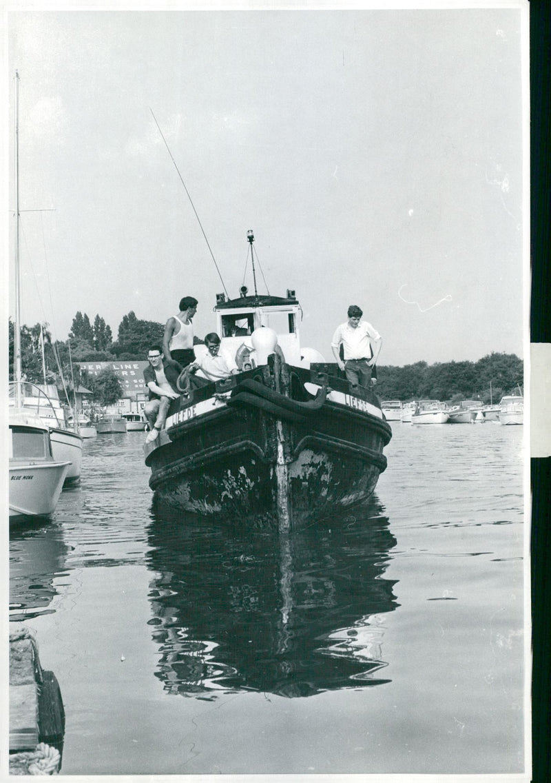 Expeditions and research trips f.r.o.m. 1951 - Vintage Photograph