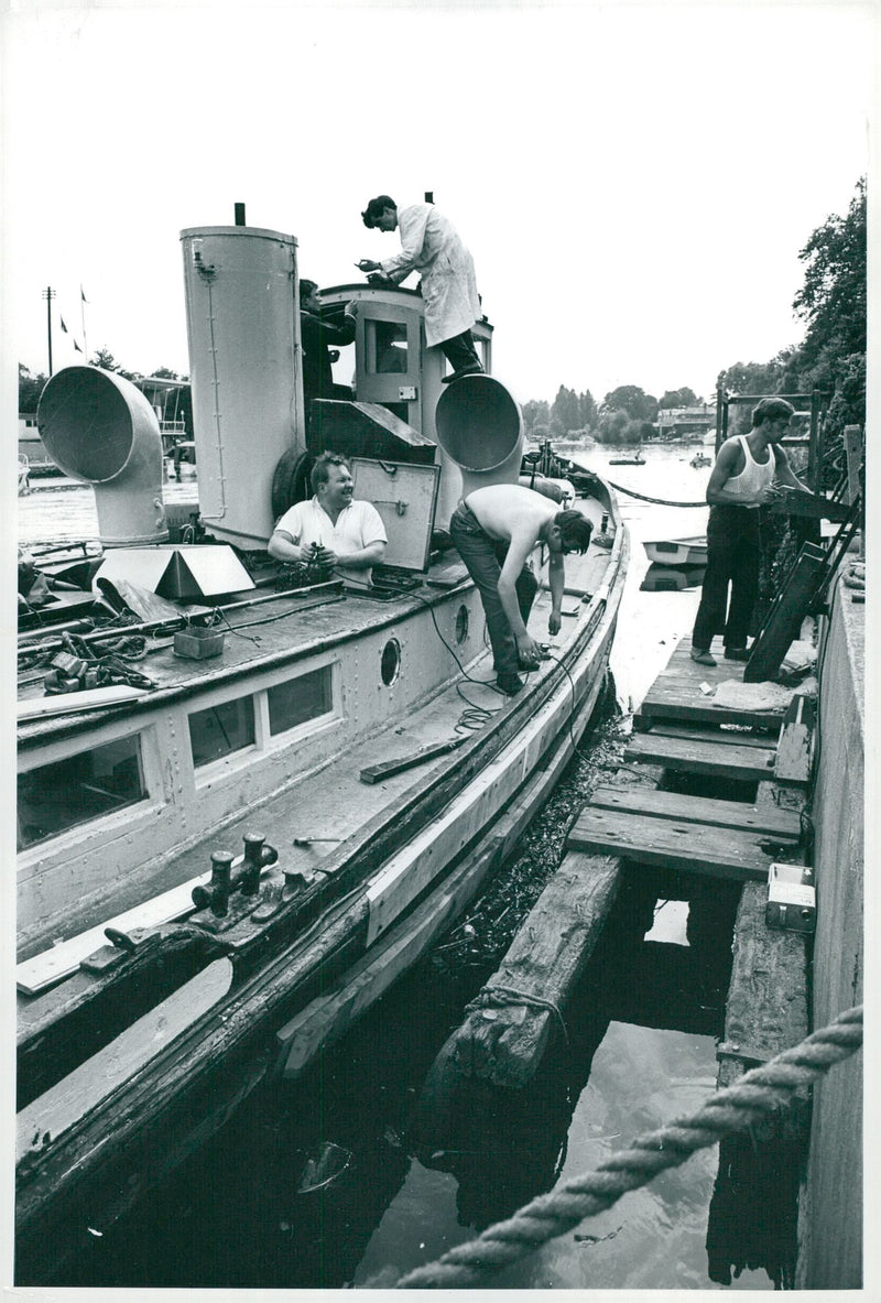 Expeditions and research trips f.r.o.m. 1951 - Vintage Photograph