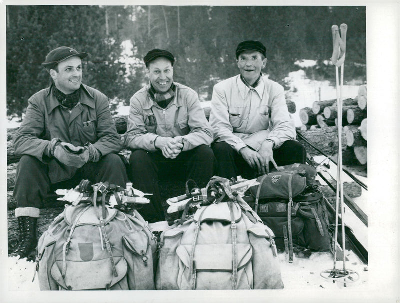 Expeditions and research trips f.r.o.m. 1951 - Vintage Photograph