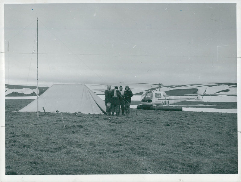 Expeditions and research trips f.r.o.m. 1951 - Vintage Photograph