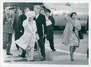 Queen Elizabeth and Princess Margaret - Vintage Photograph