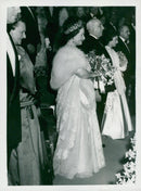 Queen Elizabeth and Princess Margaret - Vintage Photograph