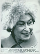 Queen Elizabeth while visiting Ottawa - Vintage Photograph