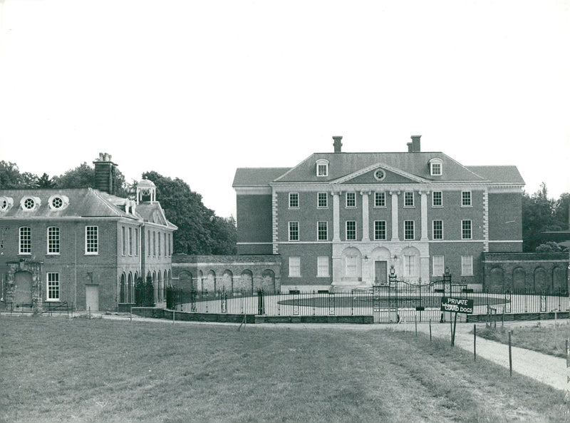 Prince Charles House, Chevening House Near Sevenoaks - Vintage Photograph