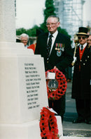 VJ Day service at Eye - Vintage Photograph