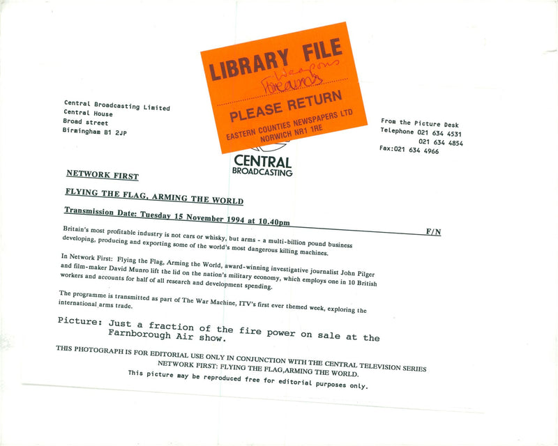 Weapons: Fire Power on sale - Vintage Photograph