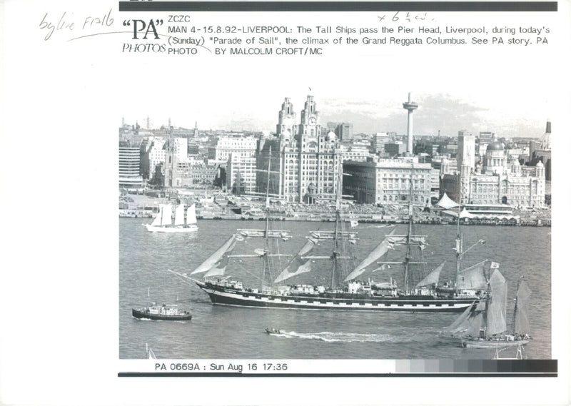 Great Britain: Liverpool - Vintage Photograph