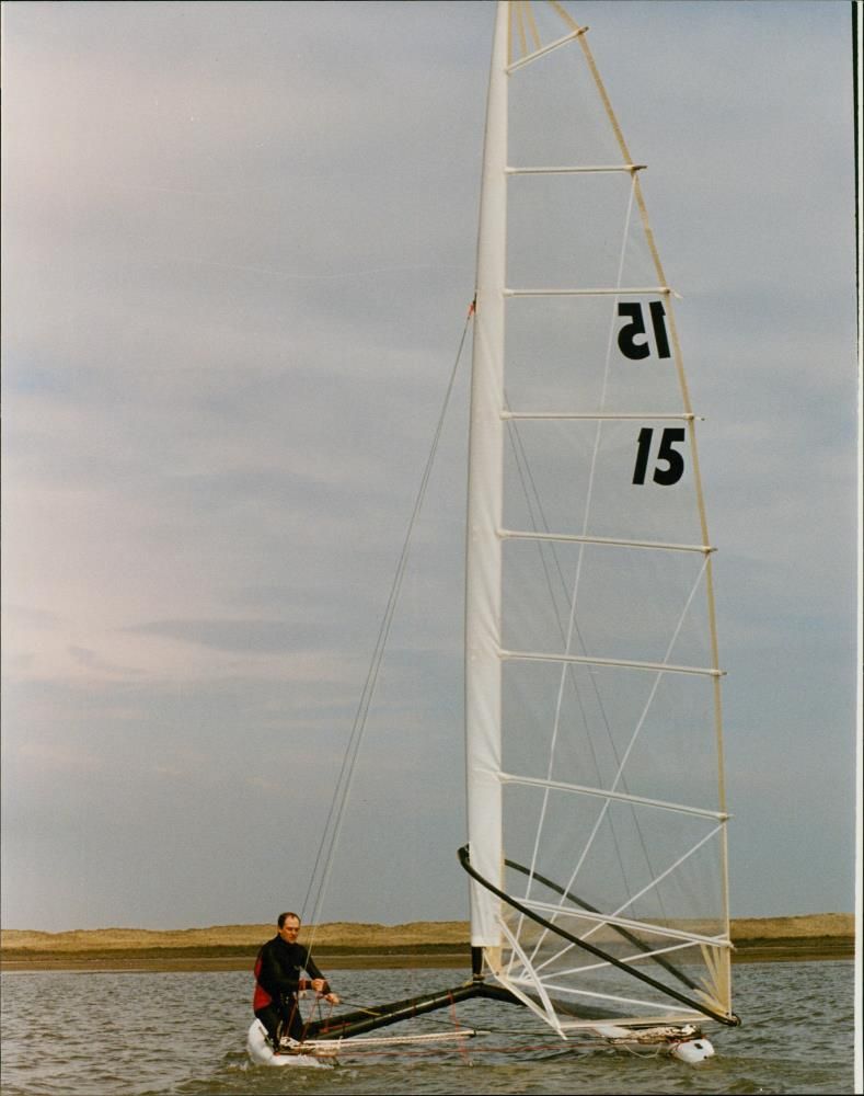 Yacht Catamarans Trimarans - Vintage Photograph