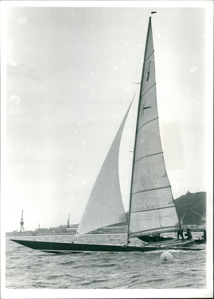 Yacht Catamarans Trimarans - Vintage Photograph