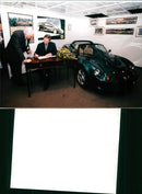 Prince Charles with Artioli. - Vintage Photograph