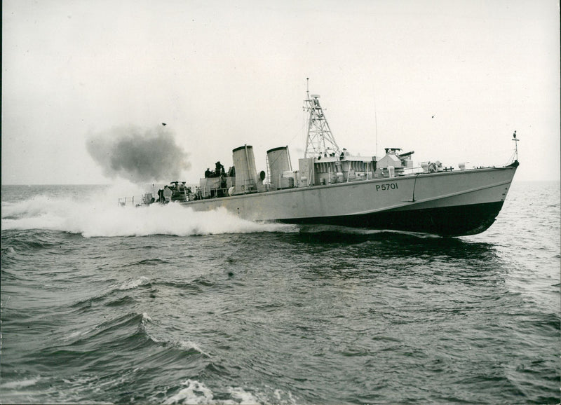 Ships: Military - The Bold Pioneer - Vintage Photograph