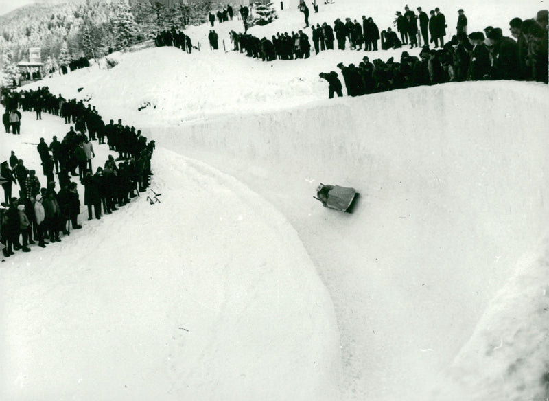The Olympic Sliding Centre Innsbruck - Vintage Photograph