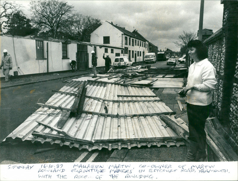 Maureen martin co-owner of martin rowland furnature. - Vintage Photograph