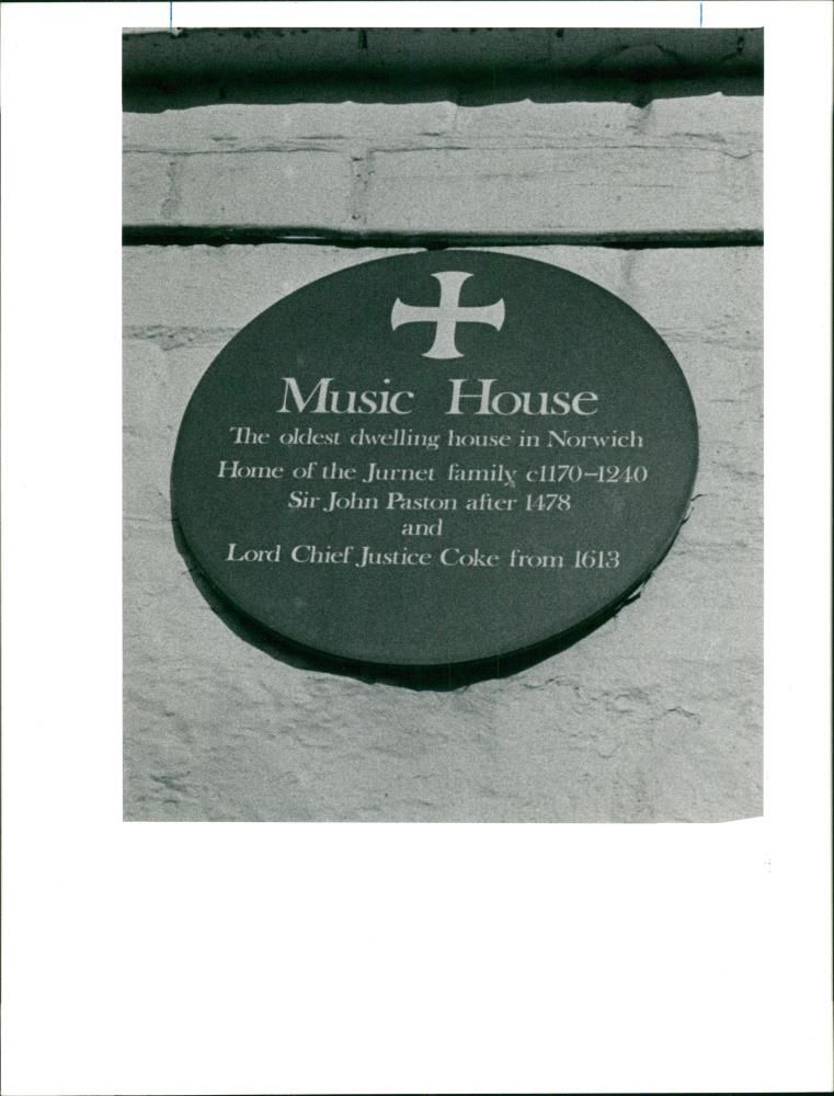 Music House. - Vintage Photograph