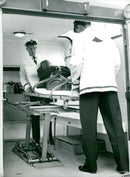 EXPEDITION VANTRUN BUS SCREEN PICTURE BROLIN WHICH HELP SCREEN CAR - Vintage Photograph