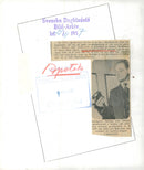 1957 EXPEDITION VANTRUN BUS SCREEN BROLIN WHICH HELP SCREEN - Vintage Photograph