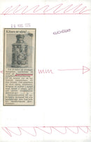 An 18th century poet stolen from the National Museum - Vintage Photograph