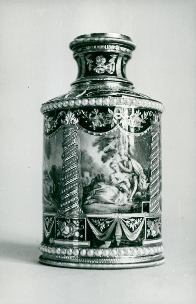 An 18th century poet stolen from the National Museum - Vintage Photograph