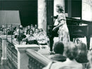 Summer concert at the National Museum - Vintage Photograph