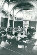 Summer concert at the National Museum - Vintage Photograph