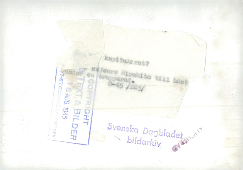 SWEDEN TEXT STOCKHOL PICTURES TUJA OTTOB MARAD TTT AREA - Vintage Photograph