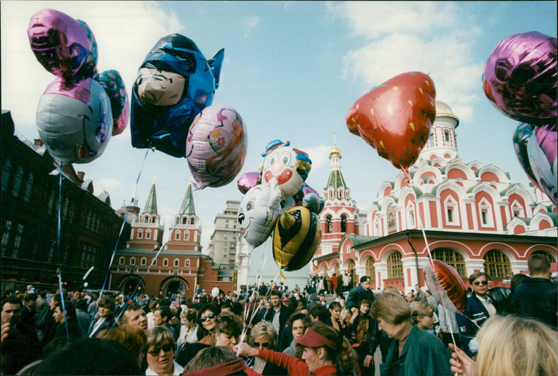 1997 SCANPIX SWEDEN MOSCOW RUSSI CAPITAL FRENCH CONCERT PRESS DAVID - Vintage Photograph