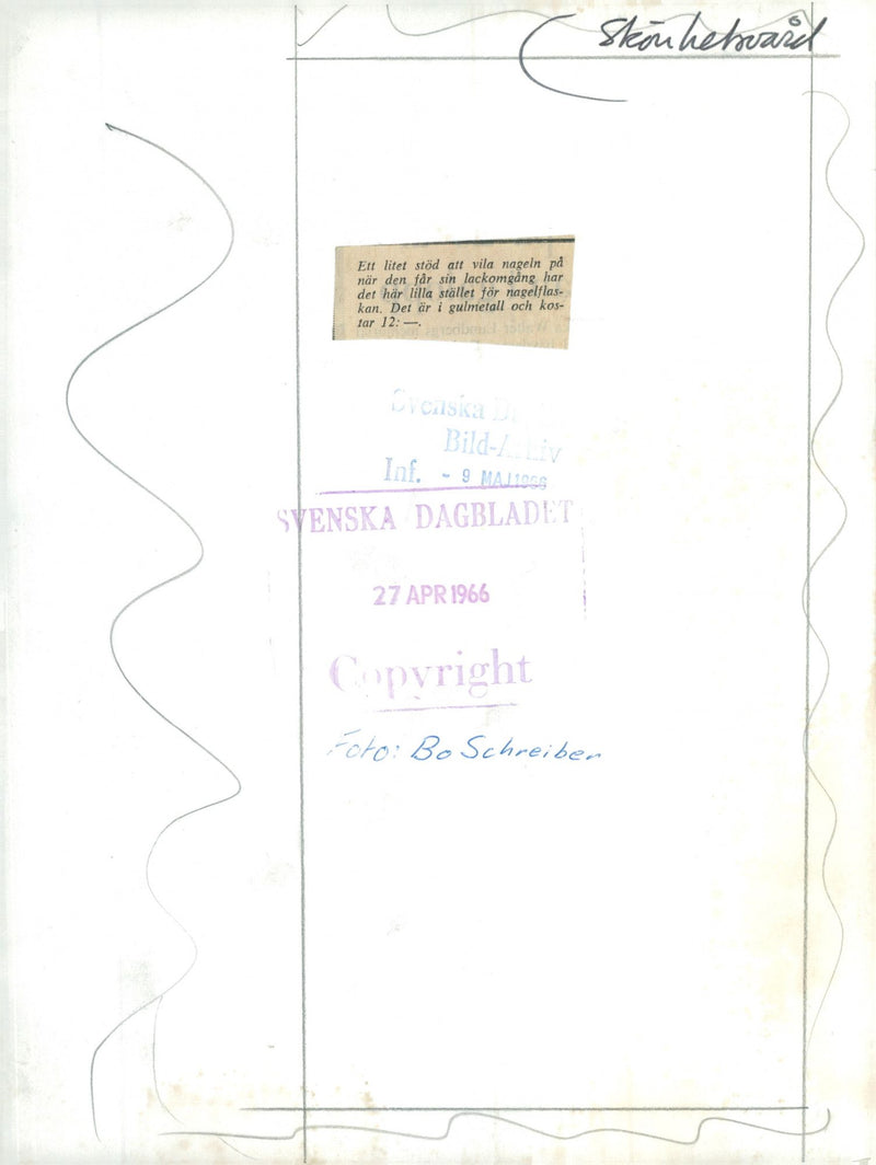 1966 HAS COW PAINT DAIBADET SMALL AND METAL MALLOCS WRITER ENGLISH PICTURE HIS - Vintage Photograph