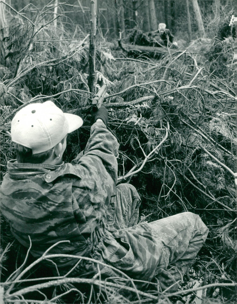 War Games: Phil Murphy. - Vintage Photograph