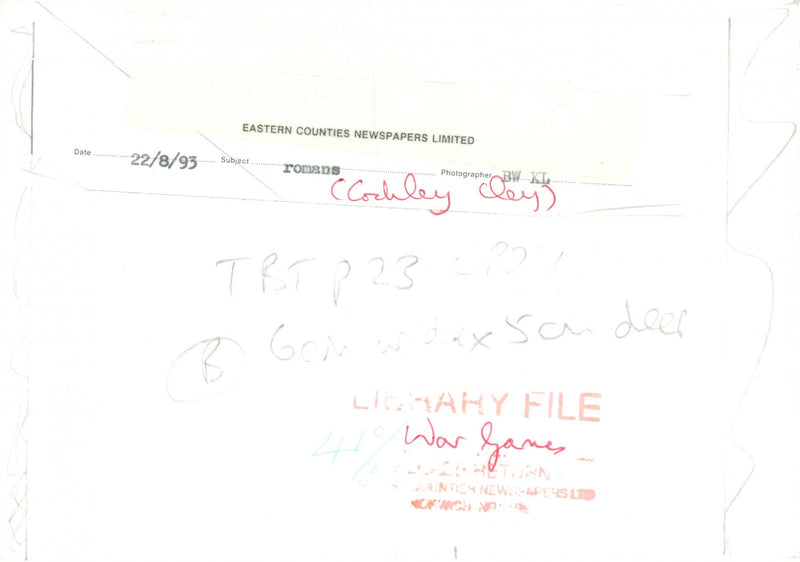 War Games - Vintage Photograph