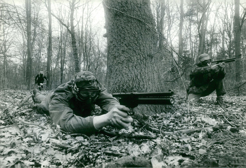War Games - Vintage Photograph