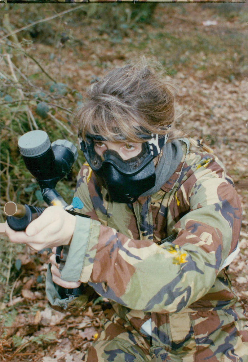 War Games - Vintage Photograph