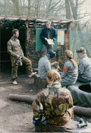 War Games. - Vintage Photograph