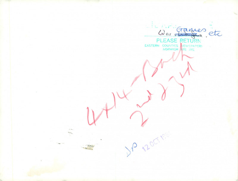 War Games. - Vintage Photograph