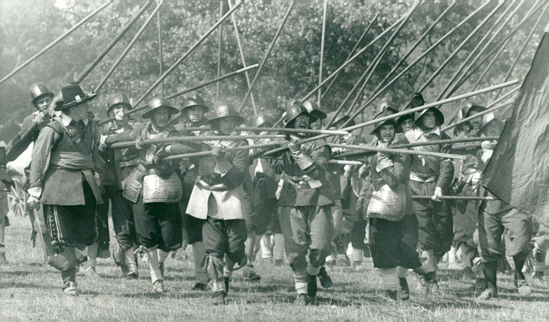 War Games. - Vintage Photograph