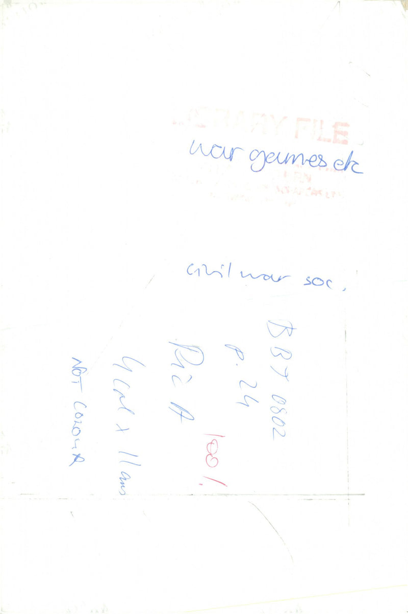 War Games: Civil War. - Vintage Photograph