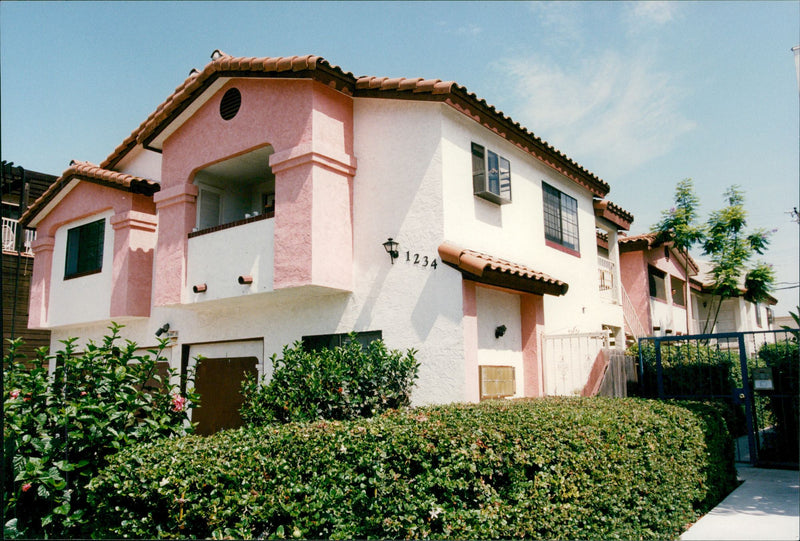Exterior of the house in Hillcrest where Andrew Philip Cunanan lived - Vintage Photograph