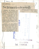 1970 TRAGEDY MEANINGFULLY SVARMERI CHEKHOV THEATE OPEN DAVID POET JOHN - Vintage Photograph