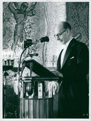 Nobel Peace 1959 - Vintage Photograph