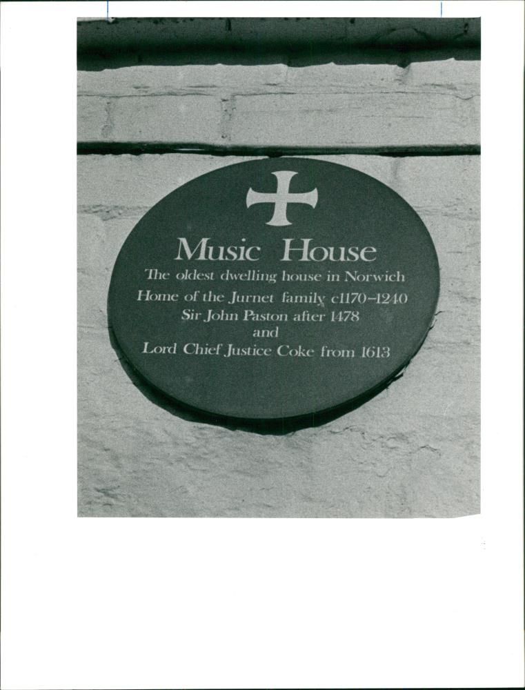 Music House - Vintage Photograph