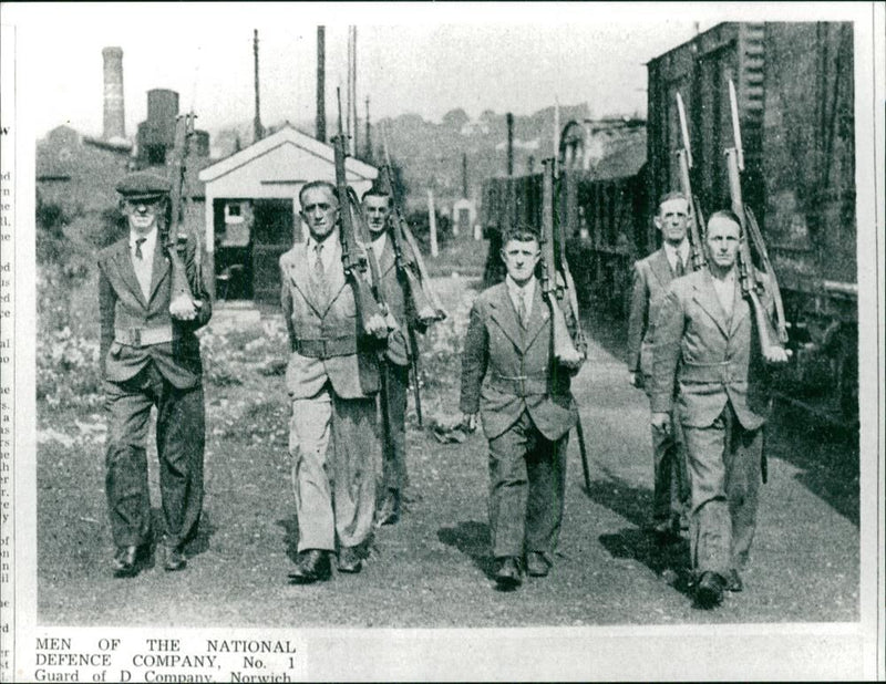National Defence Company - Vintage Photograph