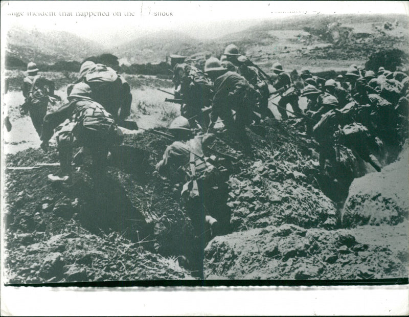 War & Warfare: - Vintage Photograph