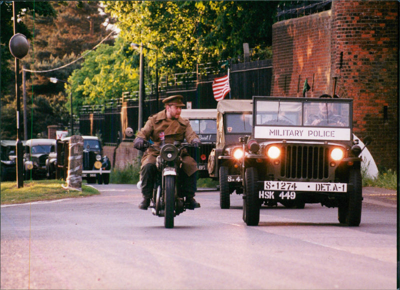 War & Warfare:MIlitary Vehicle - Vintage Photograph