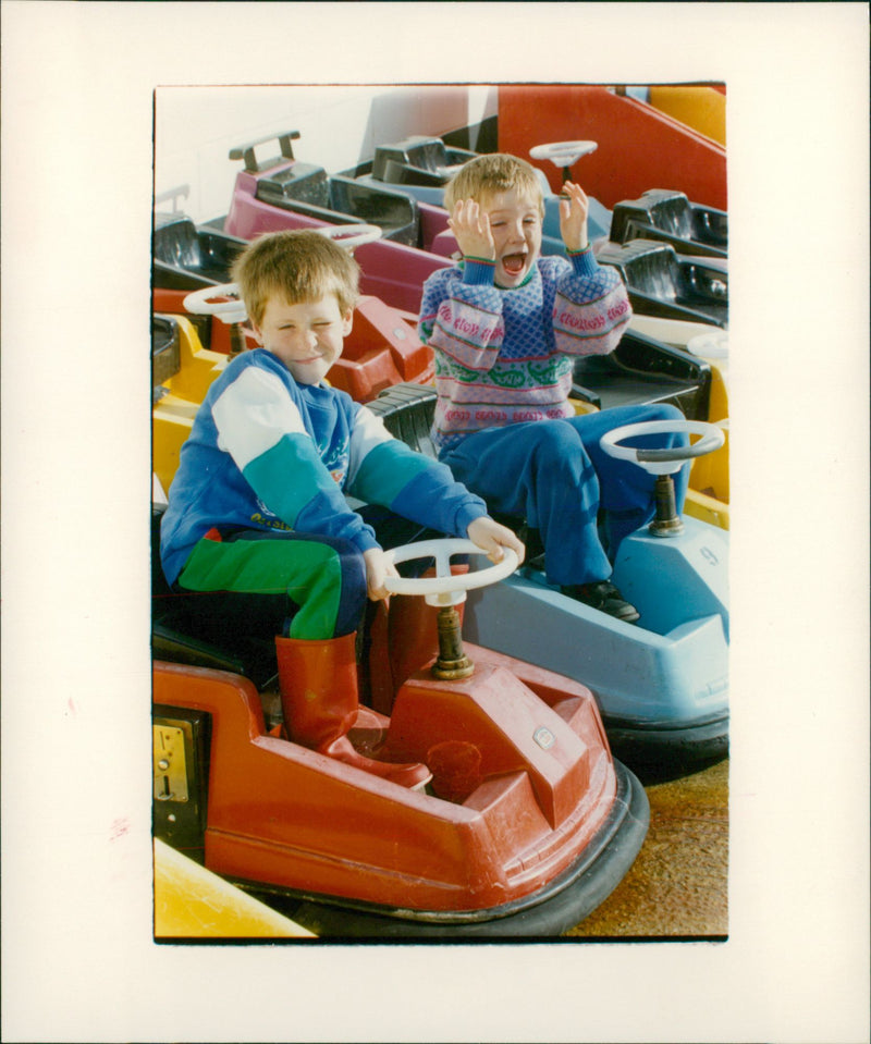 Toys: Slot Cars - Vintage Photograph