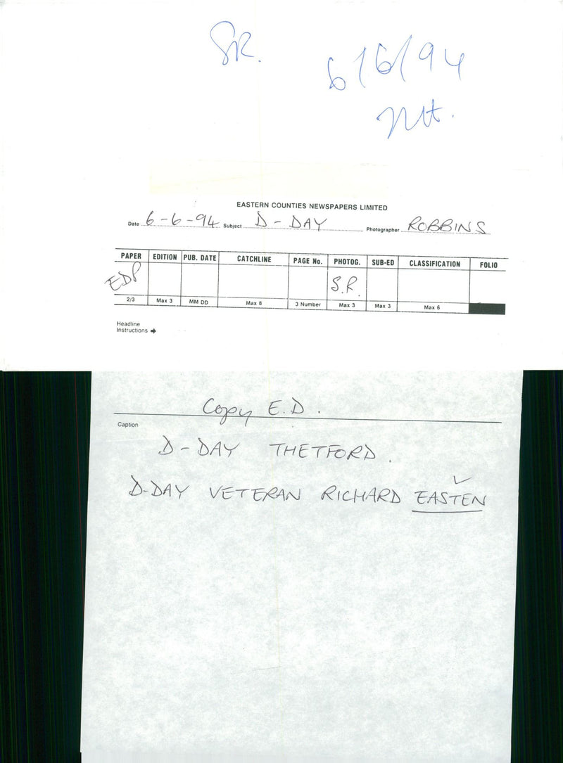 Richard Easten. - Vintage Photograph