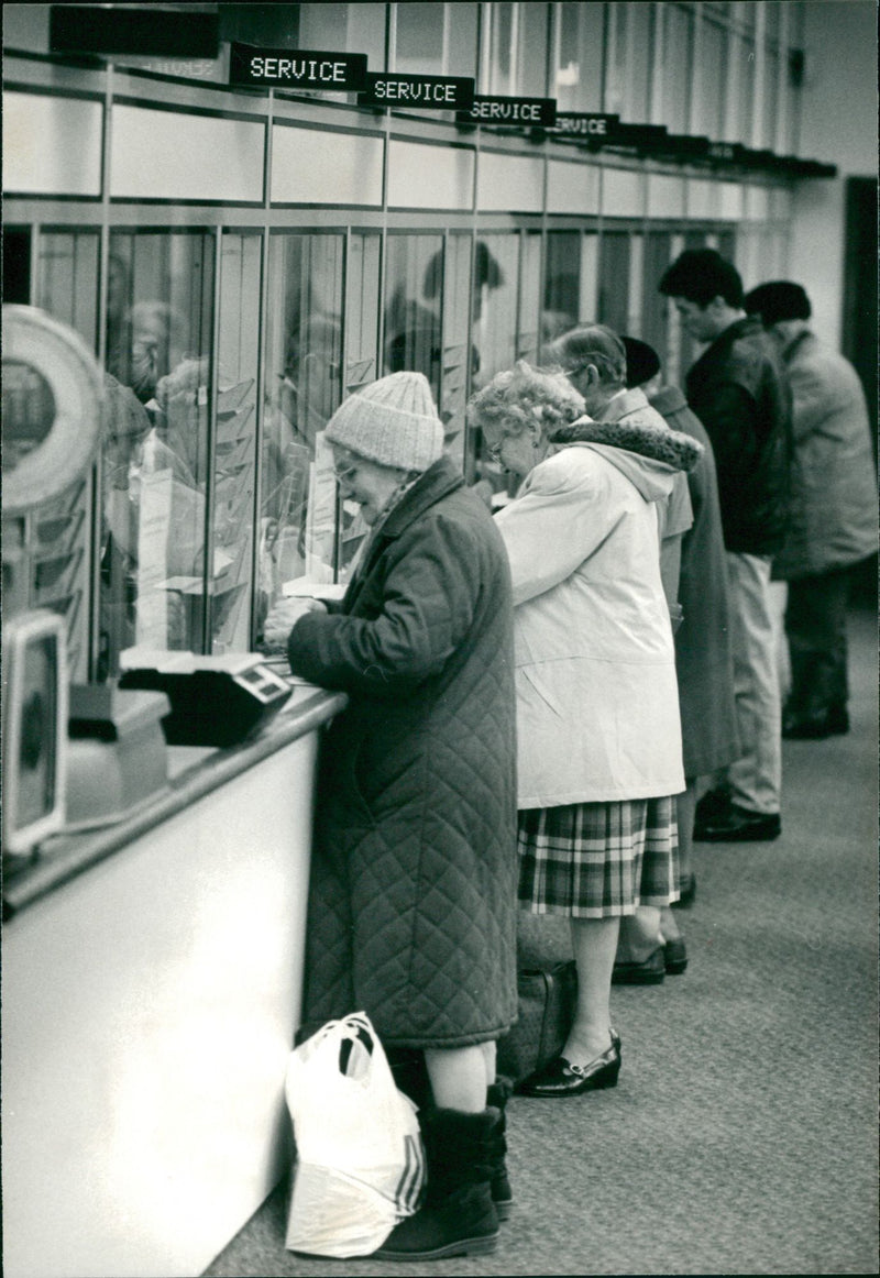 Davey Place Post Office  Norwich. - Vintage Photograph