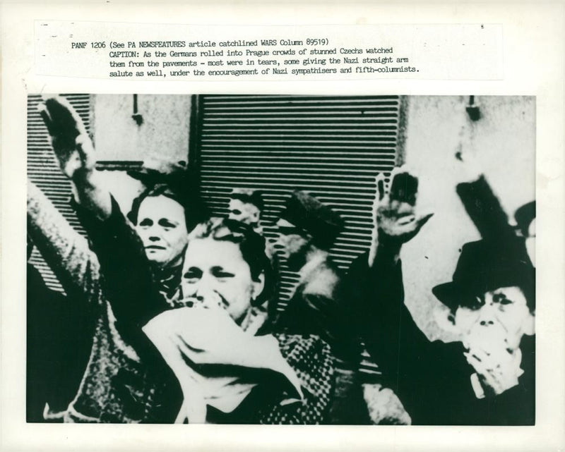 War Ve Day: - Vintage Photograph